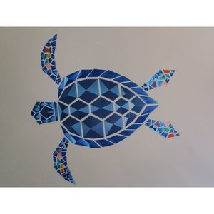 DGEmily Sea Turtle Wall Art | Large-Scale Wall Decor | Custom Sizes!!